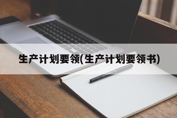 生产计划要领(生产计划要领书)