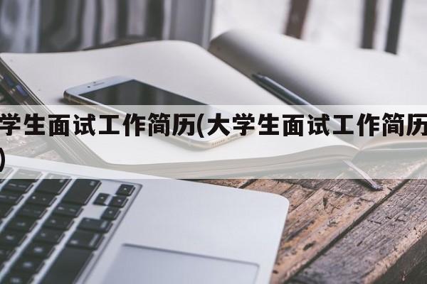 大学生面试工作简历(大学生面试工作简历模板)